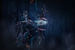 Drow ranger - Wyvern Skin