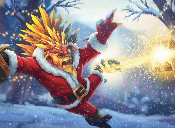 Bristleback Winter Logo - Dota 2 New Year 2026